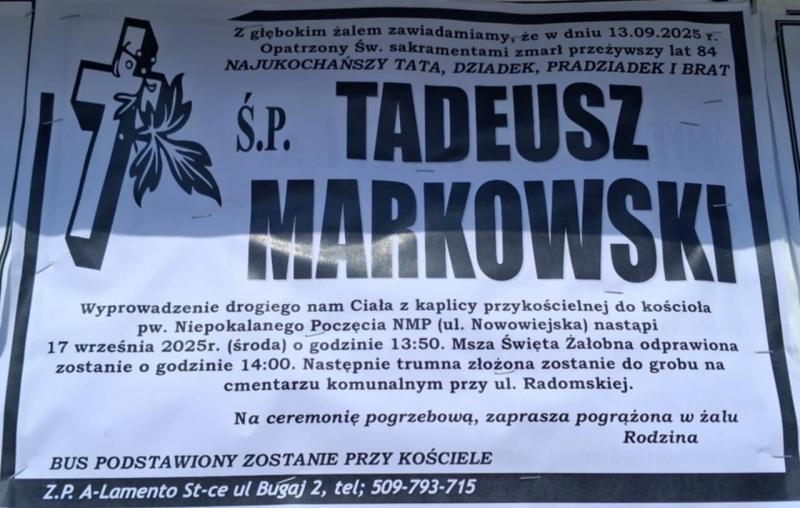 Tadeusz  Markowski
