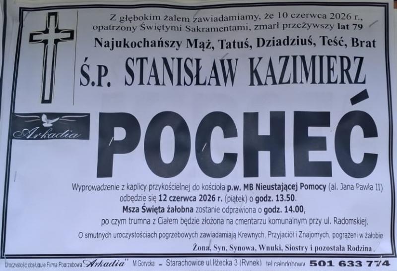 Stanisław Kazimierz  Pocheć