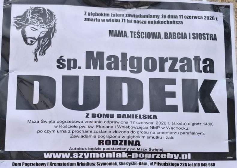 Małgorzata  Dudek z d. Daniszewska