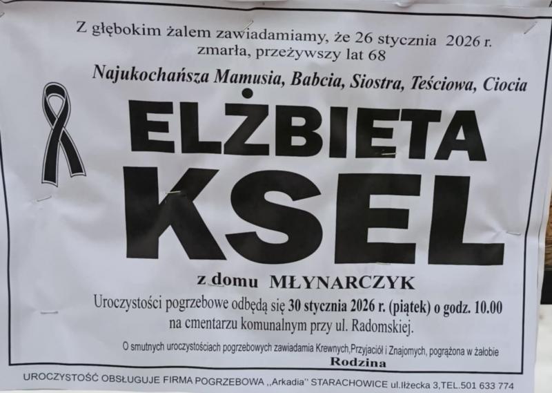 Elżbieta  Ksel z d. Młynarczyk