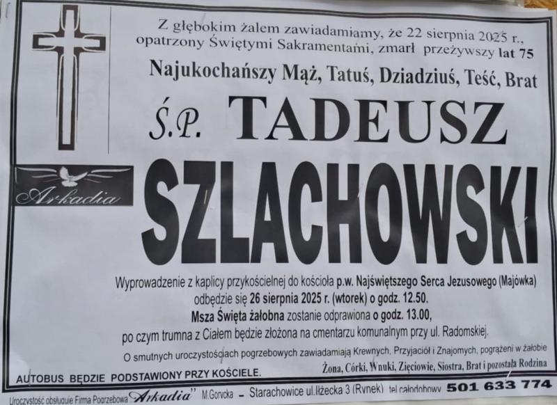 Tadeusz  Szlachowski
