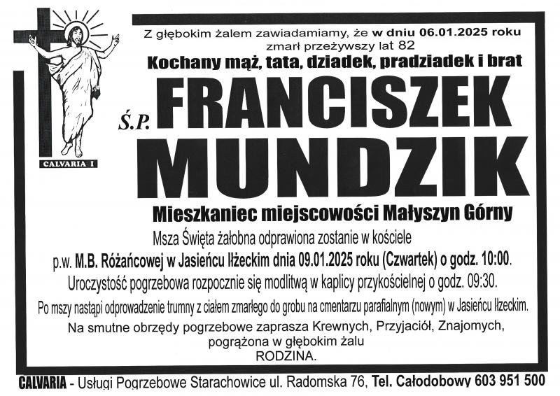 Franciszek  Mundzik