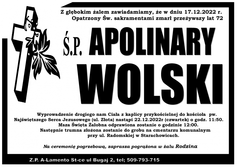 Apolinary  Wolski