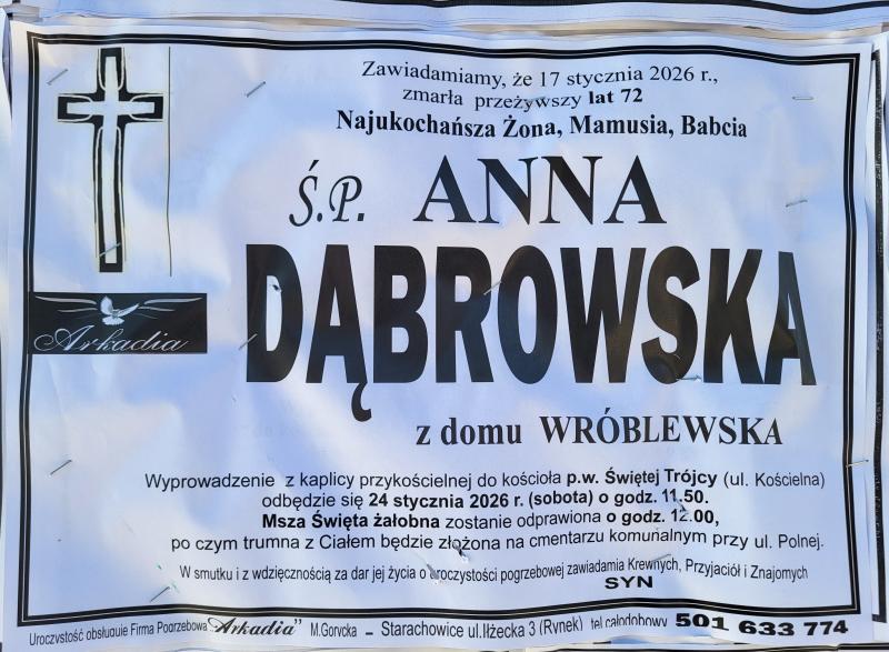 Anna  Dąbrowska