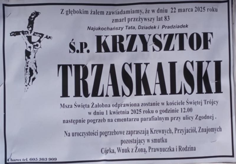 Krzysztof  Trzaskalski