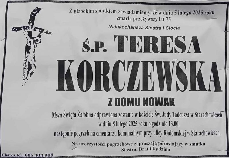 Teresa  Korczewska z d. Nowak