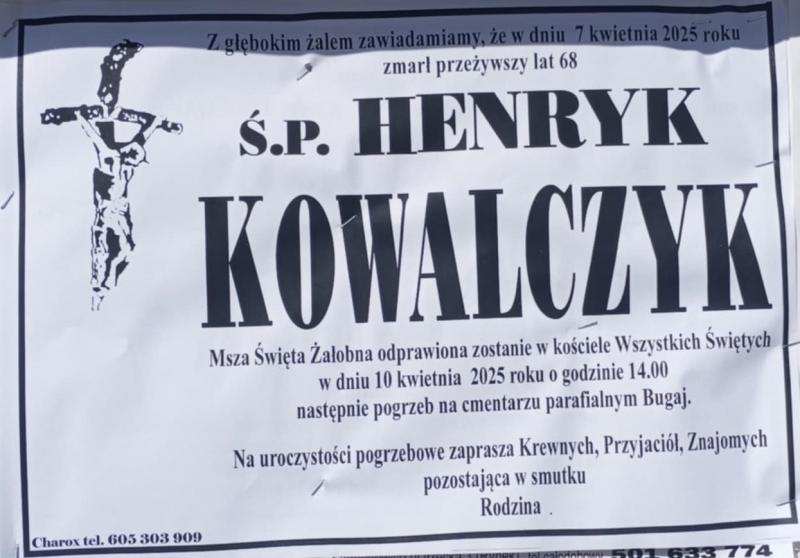 Henryk  Kowalczyk