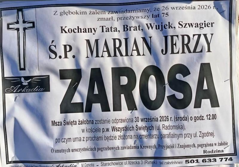 Marian Jerzy  Zarosa