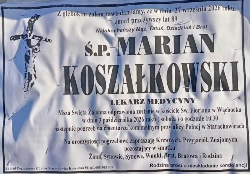 Marian  Koszałkowski