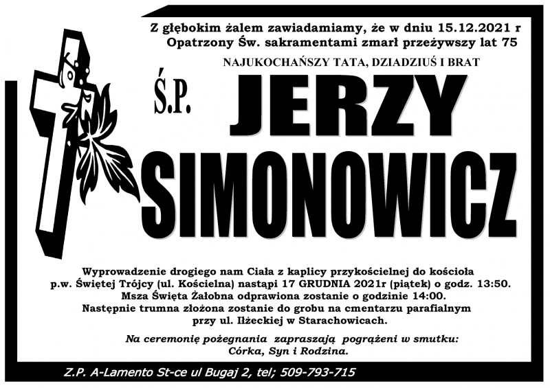 Jerzy  Simonowicz