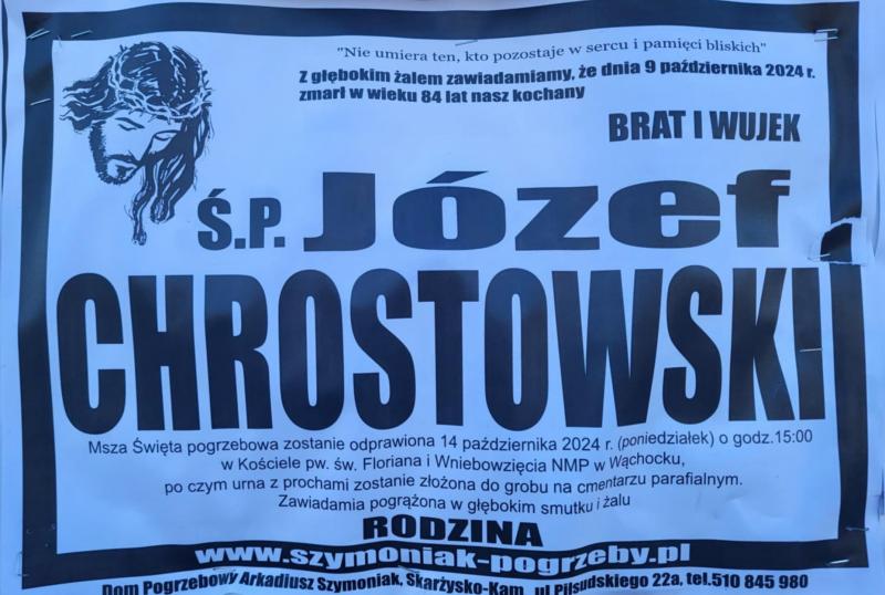 Józef  Chrosotowski