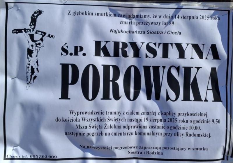 Krystyna  Porowska