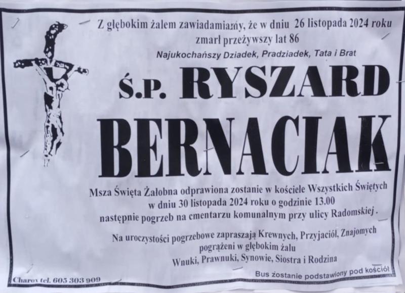 Ryszard  Bernaciak
