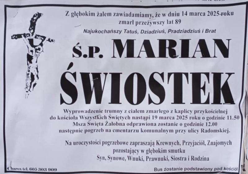 Marian  Świostek