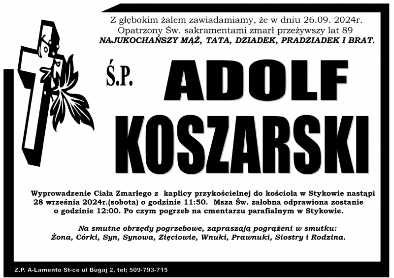 Adolf  Koszarski 