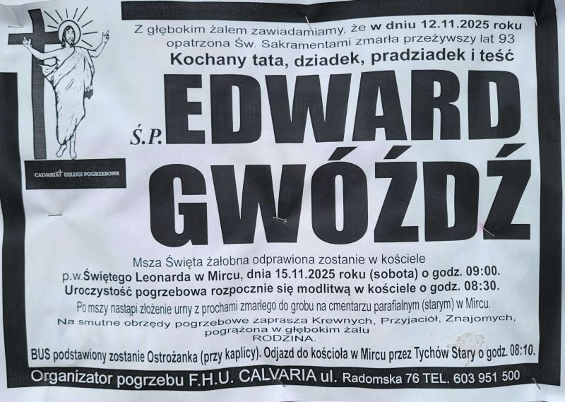 Edward  Gwóźdź