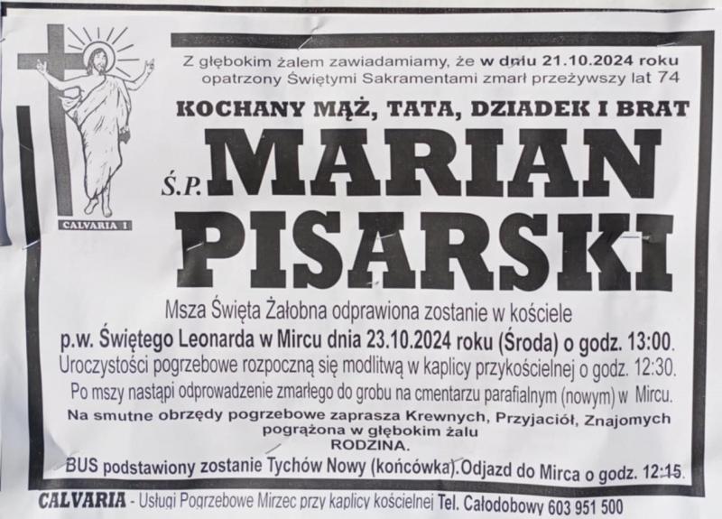 Marian  Pisarski