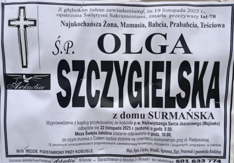 Olga  Szyczgielska z d. Surmańska