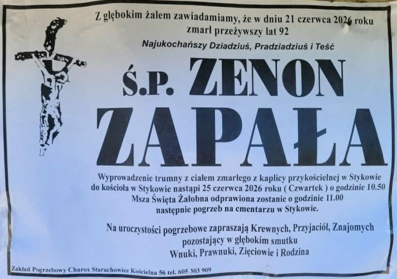Zenon  Zapała