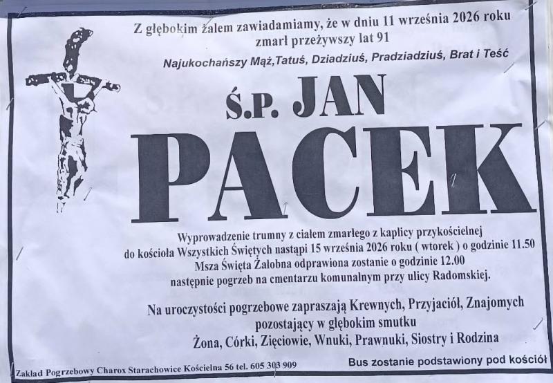  Jan  Pacek