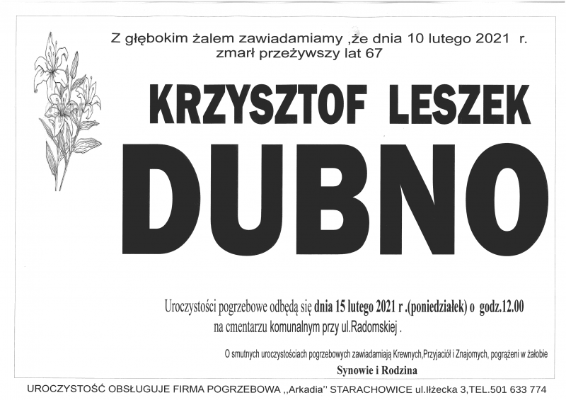 Krzysztof, Leszek Dubno