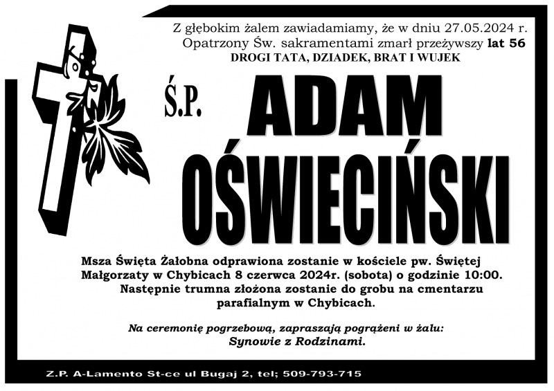 Adam  Oświeciński
