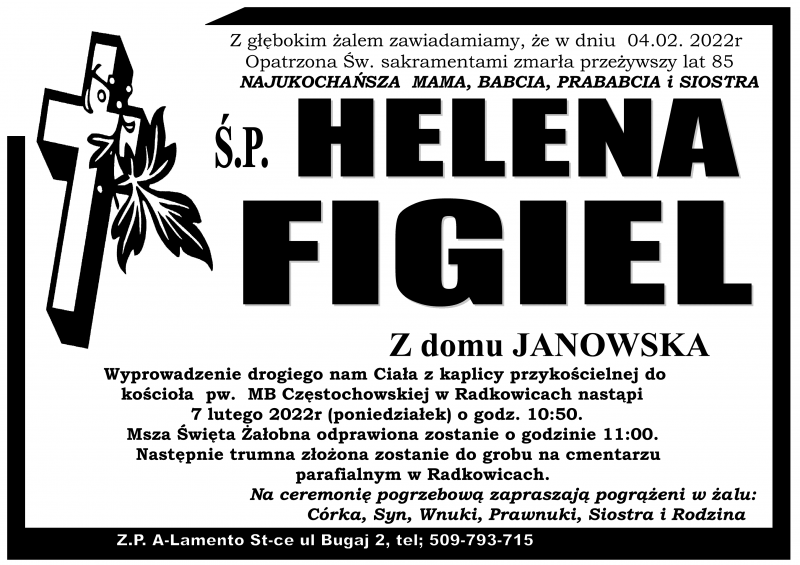 Helena  Figiel z d. Janowska