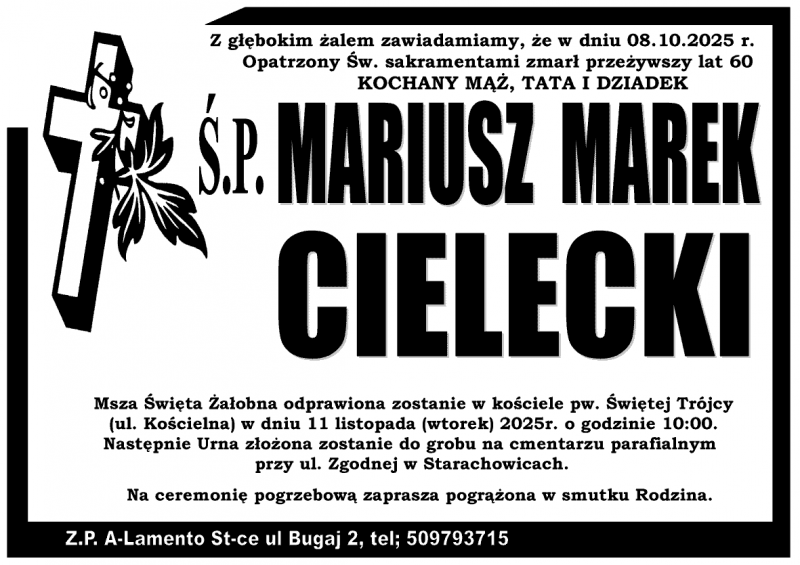 Mariusz Marek  Cielecki