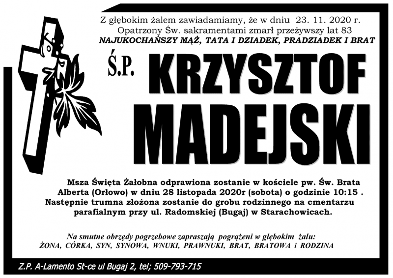 Krzysztog Madejski