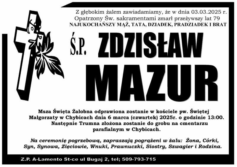 Zdzisław  Mazur 