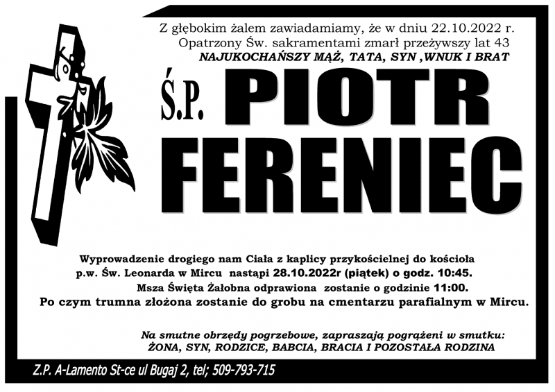 Piotr  Fereniec