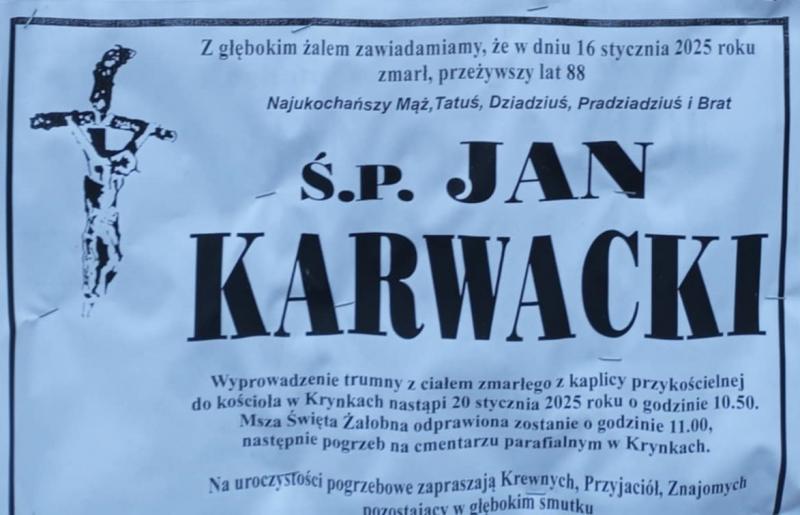 Jan  Karwacki
