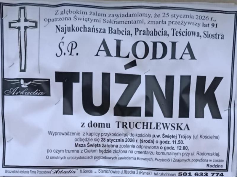 Aldona  Tuźnik z d. Truchlewska