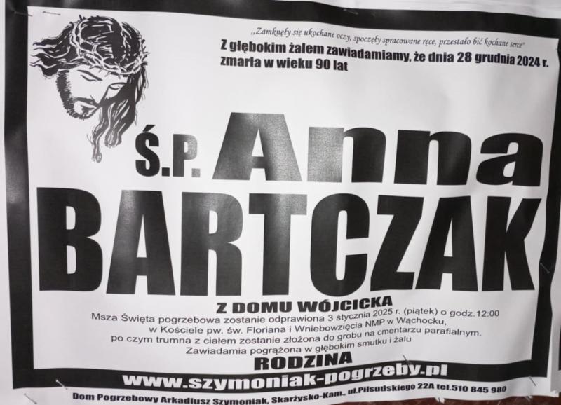Anna  Bartczak z d. Wójcicka