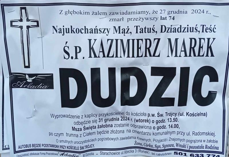 Kazimierz Marek  Dudzic