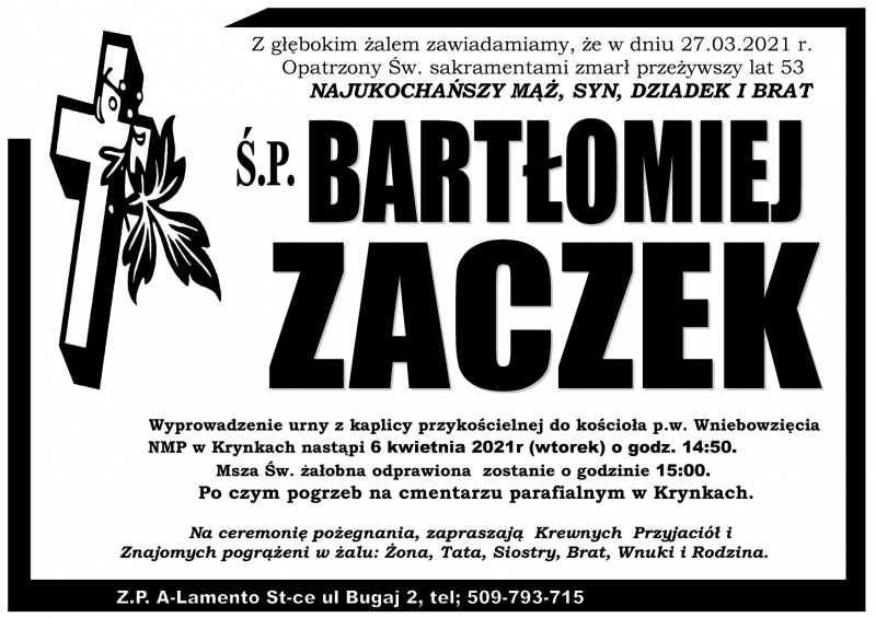 Bartłomiej  Zaczek