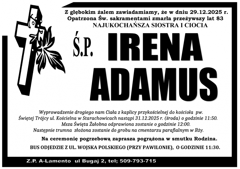Irena  Adamus