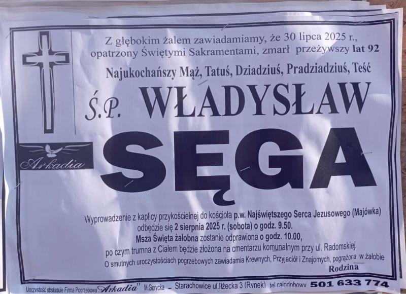 Władysław  Sęga
