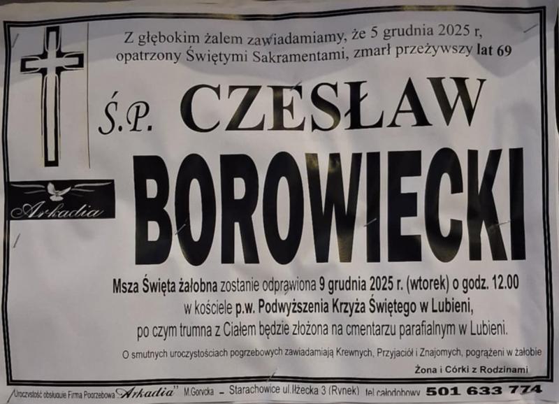 Czesław  Borowiecki