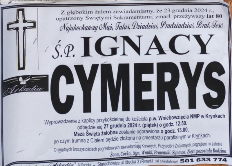 Ignacy  Cymerys
