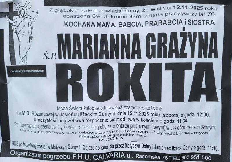 Marianna Grażyna  Rokita