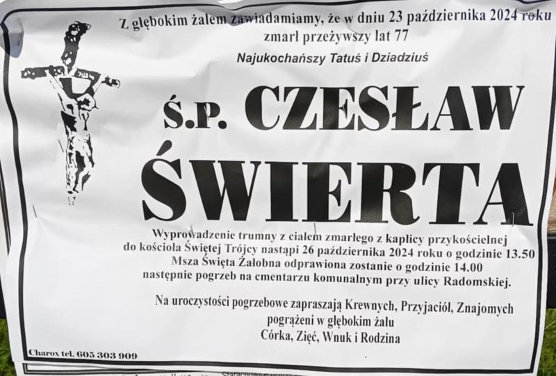 Czesław  Świerta