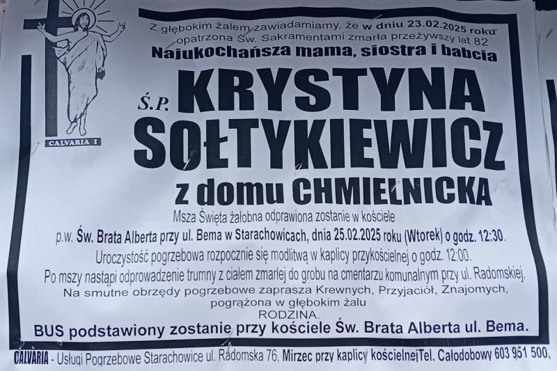 Krystyna  Sołtykiewicz z d. Chmielnicka