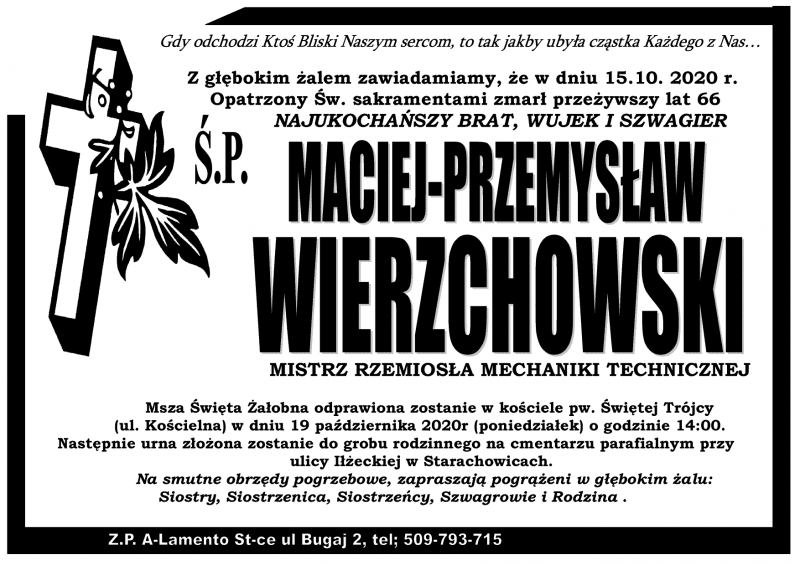 Maciej - Przemysław Wierzchowski