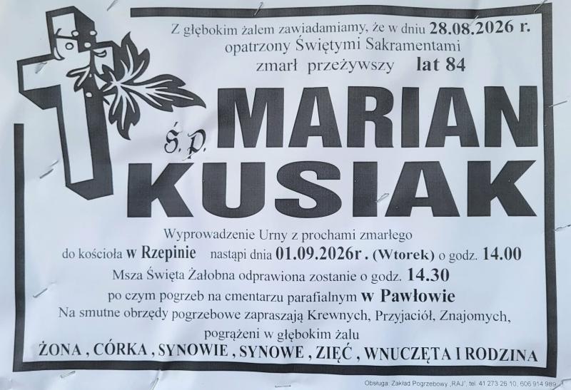 Marian  Kusiak