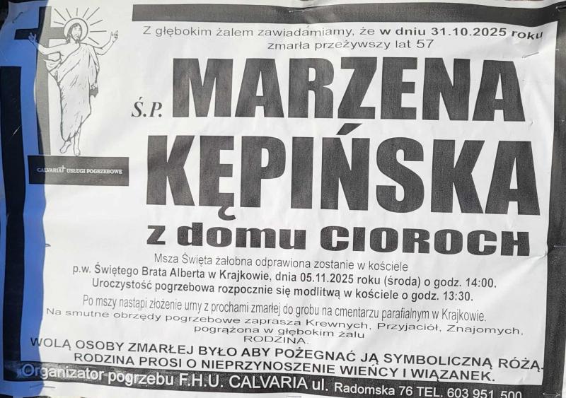 Marzena  Kępińska z d. Cioroch