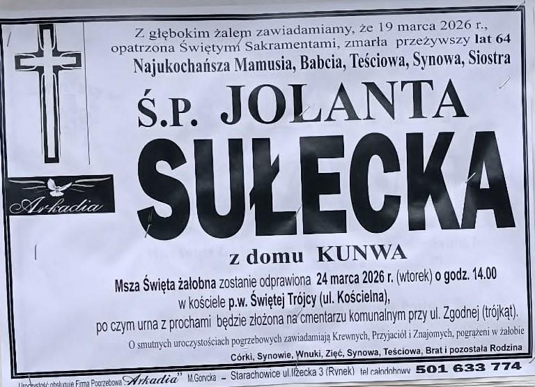 Jolanta  Sułecka z d. Kunwa