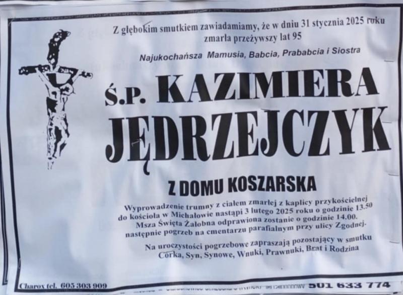 Kazimiera  Jędrzejczyk z d. Koszarska