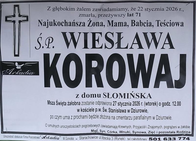 Wiesława  Korowaj