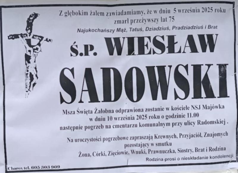 Wiesław  Sadowski